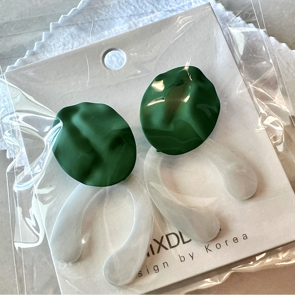 Post silver Needle fashion earrings